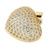 Brass Micro Pave Cubic Zirconia Pendants KK-K298-15G-G-2