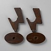 Wooden Magic Wand Display Stands ODIS-WH0086-151-2