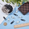 40Pcs 2 Colors Detachable Alloy Zipper Sliders FIND-AR0006-55-4