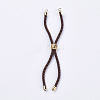 Nylon Twisted Cord Bracelet Making X-MAK-F018-14G-RS-2