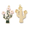 Alloy Enamel Pendants ENAM-K069-02G-1