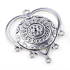 Tibetan Style Alloy Chandelier Components TIBE-Q054-08AS-NR-2