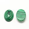 Synthetic Malachite Cabochons G-R415-18x25-38-2