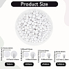 900Pcs Opaque Acrylic Beads MACR-SP0002-35A-2