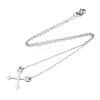 Non-Tarnish 201 Stainless Steel Pendant Necklaces NJEW-S105-JN529-1-2