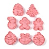 Christmas Plastic Cookie Candy Food Cutters Molds DIY-K080-08-2