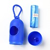 Plastic Pill Shape Pet Poop Waste Bags Holder AJEW-Z002-A10-2