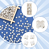 600Pcs CCB Plastic Beads CCB-PA0001-17P-6