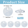 200Pcs Glass Charms RGLA-SP0001-03A-2
