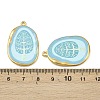Printed 304 Stainless Steel Pendants STAS-C158-14G-01-3