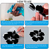 4Pcs 4 Styles PET Waterproof Self-adhesive Car Stickers DIY-WH0308-225A-027-3