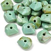 Two Tone Opaque Acrylic Imitation Gemstone Beads OACR-T033-08B-1