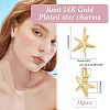 16Pcs Rack Plating Brass Pendants KK-ME0002-12-2