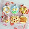 Opaque Resin Pendants RESI-V005-003-1