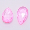 Transparent Glass Pendants GLAA-WH0022-40B-1