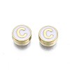 Alloy Enamel Beads ENAM-N052-006-01C-RS-2