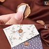 50Pcs Adhesive Wax Stamp Stickers DIY-CP0005-82J-4