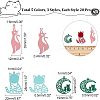 CHGCRAFT 60Pcs 15 Style 430 Stainless Steel Kitten Pendants FIND-CA0005-11-2