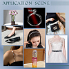Brass Micro Pave Black Cubic Zirconia Chains CHC-WH0022-002P-5
