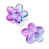 Transparent Spray Paint Glass Beads GLAA-Z011-07K-2