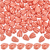 100Pcs Dyed Synthetic Coral Carved Beads CORA-SP0001-10-1