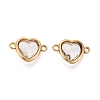 304 Stainless Steel Glass Connector Charms STAS-Q119-02G-01-1