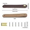 Leather Handle LS-DIY-WH0182-19B-2