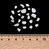 Natural White Jade Chip Beads G-O103-16-2