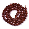 Natural Carnelian Beads Strands G-N328-035C-01-2