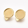 201 Stainless Steel Clip-on Earring Findings STAS-T045-34C-G-1