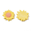Opaque Resin Cabochons LS-CRES-T022-17F-2