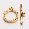 Alloy Toggle Clasps EA9143Y-NFG-1