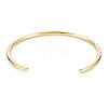 Twisted Brass Enamel Cuff Bangle BJEW-T020-02A-NF-2