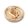 1-Hole Alloy Shank Buttons DIY-WH0304-340A-02-2