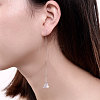 925 Sterling Silver Dangle Earrings EJEW-BB18694-7