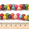 Dyed Synthetic Turquoise Beads G-B147-02-4