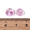 Baking Paint Electroplate Transparent Glass Beads EGLA-Q141-01B-A05-3