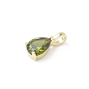 Brass Birthstone Pendants KK-D372-02G-3