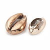 Electroplated Sea Shell Beads SSHEL-S258-06E-2