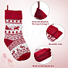 3Pcs 3 Styles Wool Yarn Knitted Hanging Christmas Stockings FEPA-SP0001-04A-5