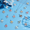 30Pcs 10 Styles Tibetan Style Alloy Pendants PALLOY-HY00062-4