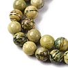 Natural Verdite Stone Beads Strands G-C242-03-10mm-4