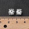 Transparent Acrylic Beads TACR-S112-8mm-01-4