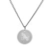 Non-Tarnish Stainless Steel 12 Constellation Pendant Necklaces for Sweater FZ0908-3-1