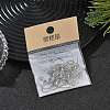 SHEGRACE Brass French Hooks with Loop XGR0002P-02P-6