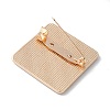 Square with Car Retro Alloy Brooches for Backpack Clothes JEWB-A032-02C-2