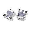 Printed Schima Wood Beads WD-CBA91F0-12-2