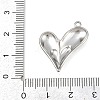 304 Stainless Steel Pendants STAS-C154-05B-P-3