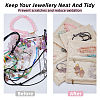 Portale Travel Velvet and PVC Loose Leaf Binder Jewelry Bags AJEW-WH0673-27B-5