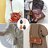 8Pcs 4 Colors Cowhide D Buckle FIND-BBC0003-75B-6